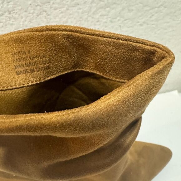 Bebe Savita Tan Dressy Block Heel Boot Shoes - Picture 7 of 12